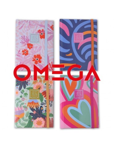 AGENDA OMEGA DIA  A DIA CON DISEÑO A6